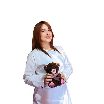 female doctor portrait clinic